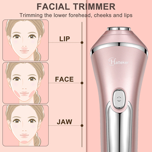 Hatteker Rotating <b>Disc</b> 3-in-1 USB-Powered Electric Shaver for Women with Epilator & Body Hair Removal Dry/Wet Use - Product Image 4