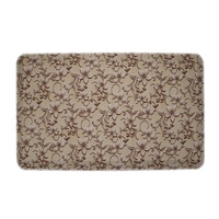 Tapis de cuisine Sheepmats importé de Chine, motif floral imprimé, résistant aux animaux domestiques, imperméable, antidérapant, anti-fatigue, en mousse PU.