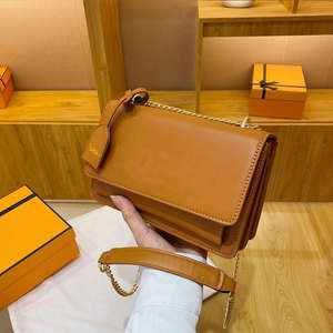 Bolsos de Hombro Clásicos de Lujo para Mujer, de Diseñador, de Marcas Famosas, de Cuero Genuino, Resistentes al Agua, con Doble Correa - Product Image 2