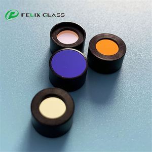 Filtro Óptico de Interferencia de Banda Pasante FELIX CWL 636nm FWHM 10nm con Recubrimiento de Zafiro y Anillo Anodizado Negro para Biomedicina OEM - Product Image 4