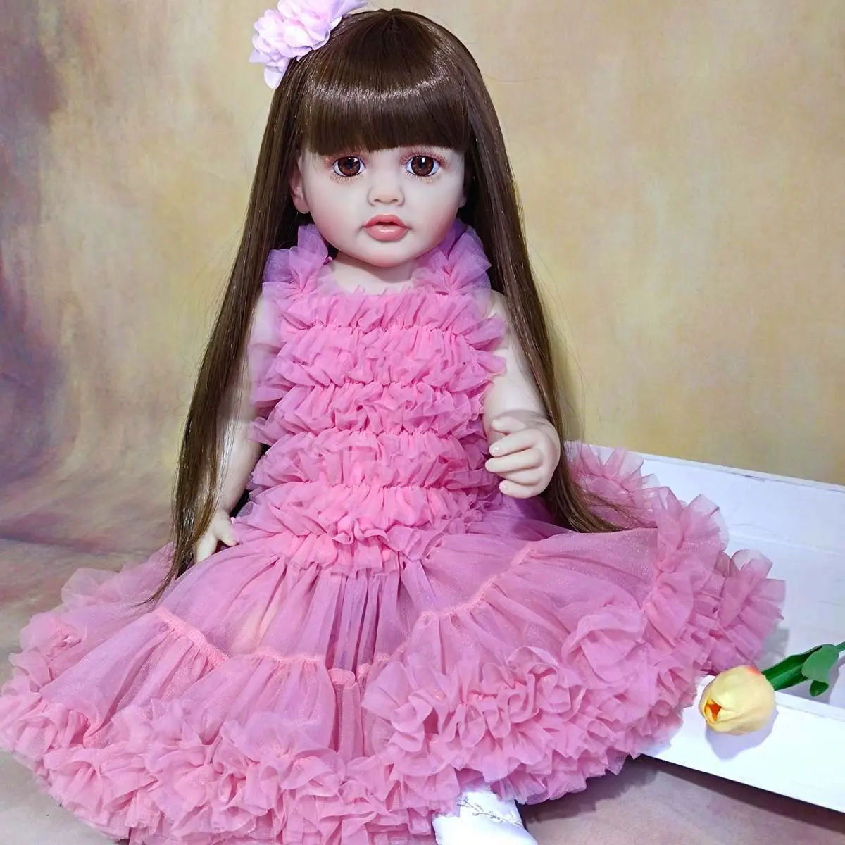 Wholesale Life Like China Fashion Tops Little Girls China Real Dolls Realistic Baby Silicone Doll