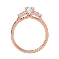 Bague en diamant moissanite pour femme, fournisseur indien, pour fiançailles, mariage et anniversaire, disponible au prix de gros.