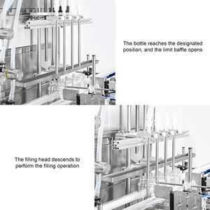 Machines de remplissage automatiques à 4 têtes pour sauce chili, pâte, shampoing, savon, bouteilles en plastique, boissons, huile, liquides, jus, miel, parfum - Product Image 6