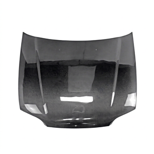ฝากระโปรงหน้าทรง OEM สำหรับรถยนต์ EG 3 ประตู ปี 1992-1995 รุ่นใหม่ ทำจากคาร์บอนไฟเบอร์ พร้อมคลิปล็อค ติดตั้งง่าย EPR A2-EG-HOOD-3D-925 สีดำ - Product Image 1