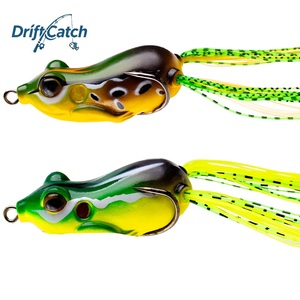 Мягкая приманка DriftCatch 6.5см 15.6г из ПВХ, имитация лягушки, 6 цветов, в индивидуальной упаковке, плавающая, для поверхностной ловли, для пресноводной рыбалки на басса и щуку - Product Image 2