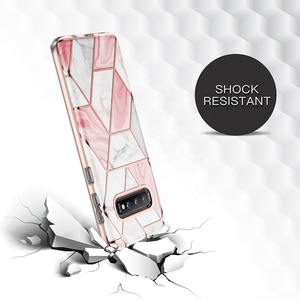 Ốp Điện Thoại Cao Cấp <span class=keywords><strong>Samsung</strong></span> <span class=keywords><strong>Galaxy</strong></span> S10 S10 <span class=keywords><strong>Plus</strong></span>, Ốp Đá Cẩm Thạch Mạ Vàng Cao Cấp - Product Image 6