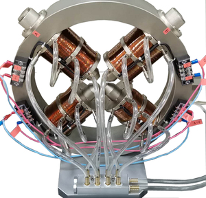 Électroaimants de laboratoire à 4 pôles, générateur EMF personnalisé, bobines de magnétisation produisant des champs magnétiques multipolaires - Product Image 2