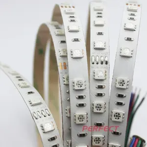 Remote Control Hot Sale 5% off 24v 60leds/m IP65 waterpoof 5050smd rgb ic led strip 5050 rgbw