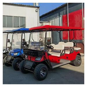 Les meilleurs chariots de golf électriques 4 + 2 places <span class=keywords><strong>pour</strong></span> adultes et enfants à vendre - Product Image 6