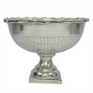 Seau à glace artisanal pour canettes de bière, refroidisseur de boissons, fournitures pour bars et événements, design moderne, bac à champagne décoratif, argenté - Product Image 1