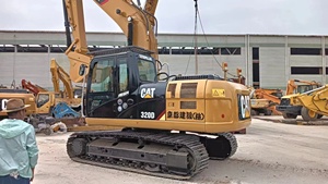 Japón Original Caterpillar 320D 20 toneladas usada Excavadora hidráulica sobre orugas buenas condiciones rápido envío global caja de cambios de motor barato - Product Image 5