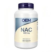 Complément Alimentaire NAC 600mg avec Sélénium 250 Capsules