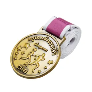 Oro bianco argento bronzo onore aquila modello animale Baseball gioco metallo medaglia sportiva