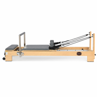Appareil de Pilates Reformer à domicile avec 5 ressorts, logo personnalisé, pour entraînement de fitness en intérieur et mise en forme corporelle