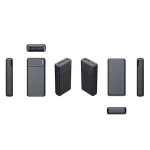 Nuovissimo 20000mAh al litio nero Powerbank long size 22.5W PD ricarica rapida Micro USB ingresso LI-polimero per viaggi in campeggio - Product Image 6