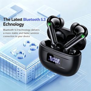 New Electronics Gaming TWS Headphones Bluetooth Audifonos <b>Wireless</b> Earbuds Business ANC ENC 6mics Earphones - Product Image 2