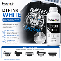 Encre textile DTF, formule anti-colmatage pour impression personnalisée sur t-shirts et vêtements, impression en poudre à effet film doux au toucher