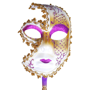 <span class=keywords><strong>Masque</strong></span> de carnaval vénitien élégant pour femmes <span class=keywords><strong>avec</strong></span> un bâton - Product Image 6