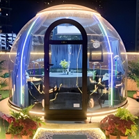 Dôme à bulles en PC rigide, design tendance, pour camping sous le ciel étoilé, hôtels et décorations de mariage