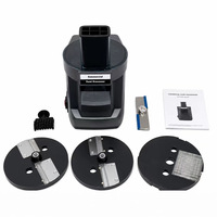 Hete verkoop elektrische multifunctionele groentehakker/snijder/dicer machine ui aardappel commerciële voedselverwerker
