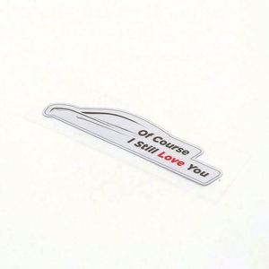 Venta Directa de Fábrica, Calcomanía de PVC Personalizada para Autos, Adhesivo Decorativo para Parachoques y Parabrisas - Product Image 1