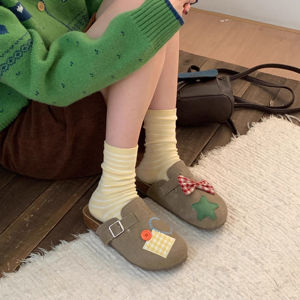 נעלי בית קשת xixitao לנשים סגורות-הבוהן מגלשות חיצוני ללא החלקה על נעלי בית עם תמיכת קשת - Product Image 6