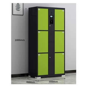 Casier à bagages électronique intelligent Casier intelligent en acier moderne Logiciel géré à distance Armoire de rangement moderne en métal à louer - Product Image 3