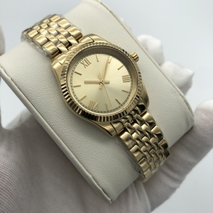 Montre classique pour femme avec logo personnalisé, mouvement à quartz, bracelet en acier inoxydable, étanche - Product Image 2