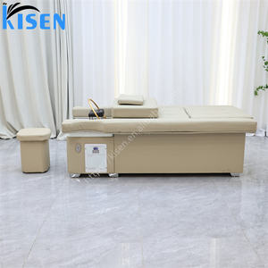 Kisen confortable <span class=keywords><strong>canapé</strong></span> salon de coiffure allonger lavage chaise électrique Massage japonais tête Spa shampooing bol lit avec tête thérapie - Product Image 6
