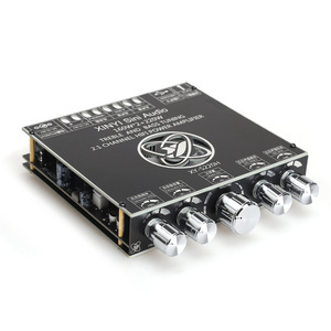 <span class=keywords><strong>2.1</strong></span> Kênh Công Suất Cao Chuyên Nghiệp Kỹ Thuật Số Board Khuếch Đại Công Suất 2*160W + 220W Bt Xe Mang Nặng Mô-đun Loa Siêu Trầm - Product Image 6