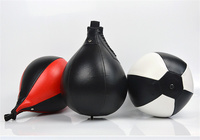Ballon de vitesse de boxe en PU pour plafond, entraînement sportif et fitness, avec pompe