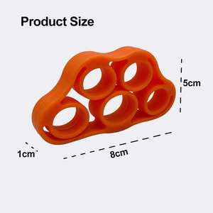 Kangsong KSB-008D Ensemble de 3 poignées en caoutchouc de silicone 3kg/4kg/5kg, bande de résistance pour exercices de renforcement des doigts et entraînement - Product Image 3