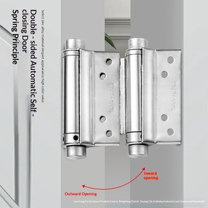 Doppeltwirkendes Federscharnier, Verstärktes Edelstahl-Selbstschließendes Scharnier, Nach Innen und Außen Schwingendes Türscharnier für Cafés - Product Image 2