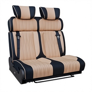 Canapé-lit réversible personnalisé deux places Business Camper 2026 pour sièges arrière de véhicule utilitaire, sièges de voiture modifiés de luxe - Product Image 3