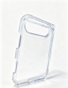 Funda Protectora Transparente <span class=keywords><strong>2</strong></span> en 1 para Teléfono, Plegable, Antideslizante, Compatible con <span class=keywords><strong>iPhone</strong></span> 12 13 14 15 16 17 18 Pro Max - Product Image 2