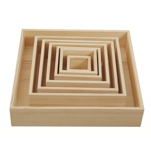 custom stainless steel wood wine box laser cut box square