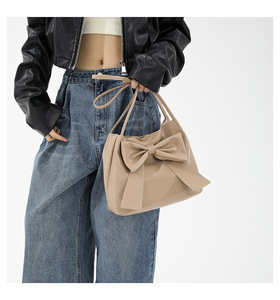 New Trendy Fashionable Elegant Stylish Minimalist Genuine Leather Durable Foldable Lightweight Waterproof Crossbody <b>Bag</b> 1L - Product Image 6