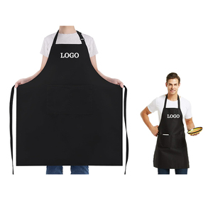 Tablier de cuisine de haute qualité avec logo personnalisé, tablier de travail, tablier de cuisine multicolore, lien réglable, tablier de chef, accessoires de cuisine et de nettoyage, tissu - Product Image 1