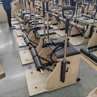 Chaise Wunda de qualité commerciale, stable, en érable IT, pour studio de Pilates, chaise Wunda Pilates pour exercices corporels