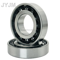 JYJM OEM 7308 Bantalan Bola Kontak Sudut 40x90x23mm Presisi Tinggi Baja Krom Baris Tunggal Pabrik Motor Spindle Alat Mesin