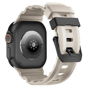 Tschick Trail Silicone StrapFor Apple Watch Ultra 10 9 8 7 SE 6 5 <span class=keywords><strong>Bracelet</strong></span> Remplacer <span class=keywords><strong>Bracelet</strong></span> IWatch 42mm 46mm 49mm Accessoires - Product Image 4