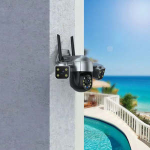 Cámara de seguridad inalámbrica Tuya de 360 grados, protección para el hogar con función Pan-Tilt y seguimiento de movimiento humano certificado ROHS - Product Image 4