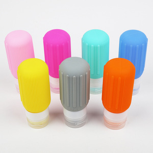 Dispensación de viaje Silicona Viaje de negocios simple Loción portátil Botella vacía Gel de ducha Champú Almacenamiento de cosméticos - Product Image 1