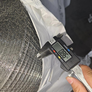 <span class=keywords><strong>Grillage</strong></span> soudé renforcé résistant à la corrosion 3 mm 10x10 cm, maille métallique noire pour usine industrielle et sécurité aéroportuaire - Product Image 5