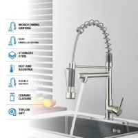Robinet mitigeur de cuisine moderne en laiton, 3 voies, multifonction, thermostatique, mitigeur, sans contact, salle de bain, hôpital