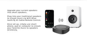 <span class=keywords><strong>Audiocast</strong></span> Pro M20 PRO WIFI AUDIO receptor transmisor BT RJ 45 Puerto transmisor de audio transmisor inalámbrico CON MANDO - Product Image 3