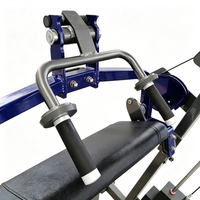 Machine d'extension des triceps assise durable pour usage commercial en salle de sport