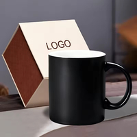 Offre Spéciale – Tasses en Céramique Personnalisables avec Logo Imprimé, Design Classique avec Couvercle pour Thé et Café – Idéales pour la Rentrée Scolaire