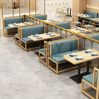 Chaise et table de restaurant style café moderne Chaises de restaurant Meubles de chaise de café en bois de restaurant moderne