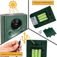 Répulsif à ultrasons pour chats 2026, version améliorée, détecteur de mouvement PIR, dissuasion des animaux pour jardin, répulsif pour hérissons, chats et chiens